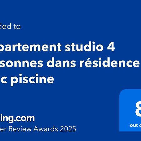 קיברון Appartement Studio 4 Personnes Dans Residence Avec Piscine מראה חיצוני תמונה