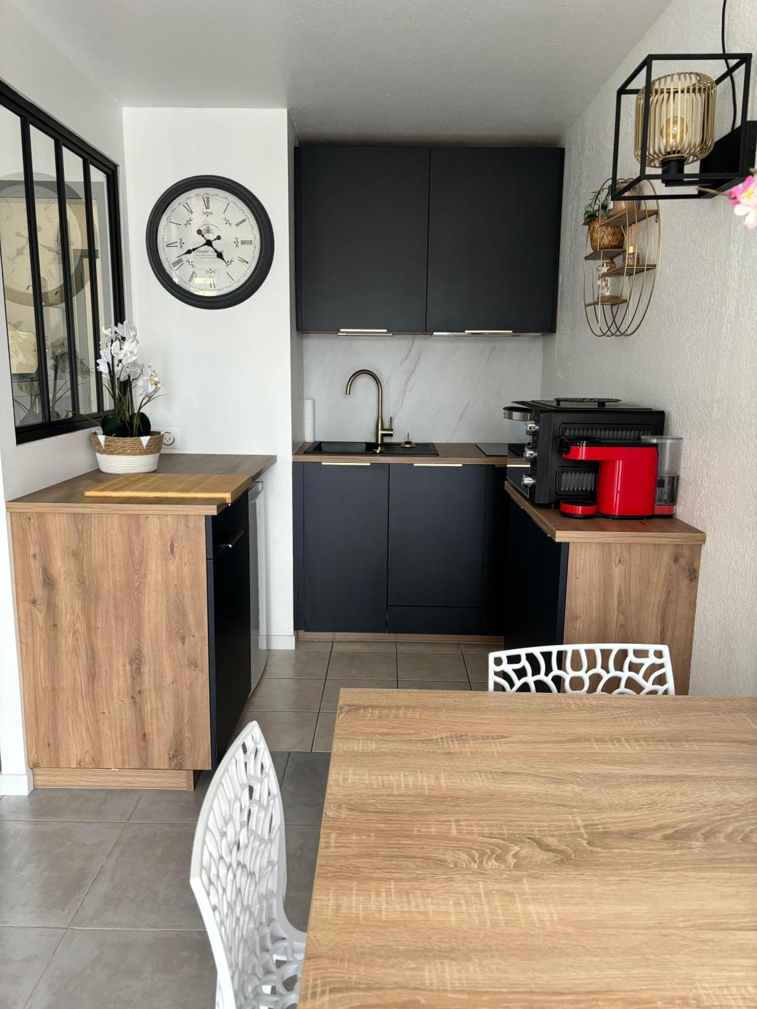 קיברון Appartement Studio 4 Personnes Dans Residence Avec Piscine מראה חיצוני תמונה
