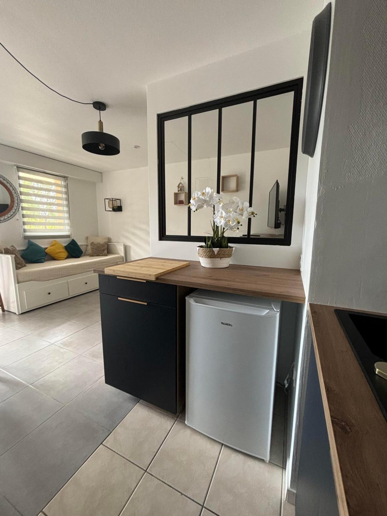 קיברון Appartement Studio 4 Personnes Dans Residence Avec Piscine מראה חיצוני תמונה