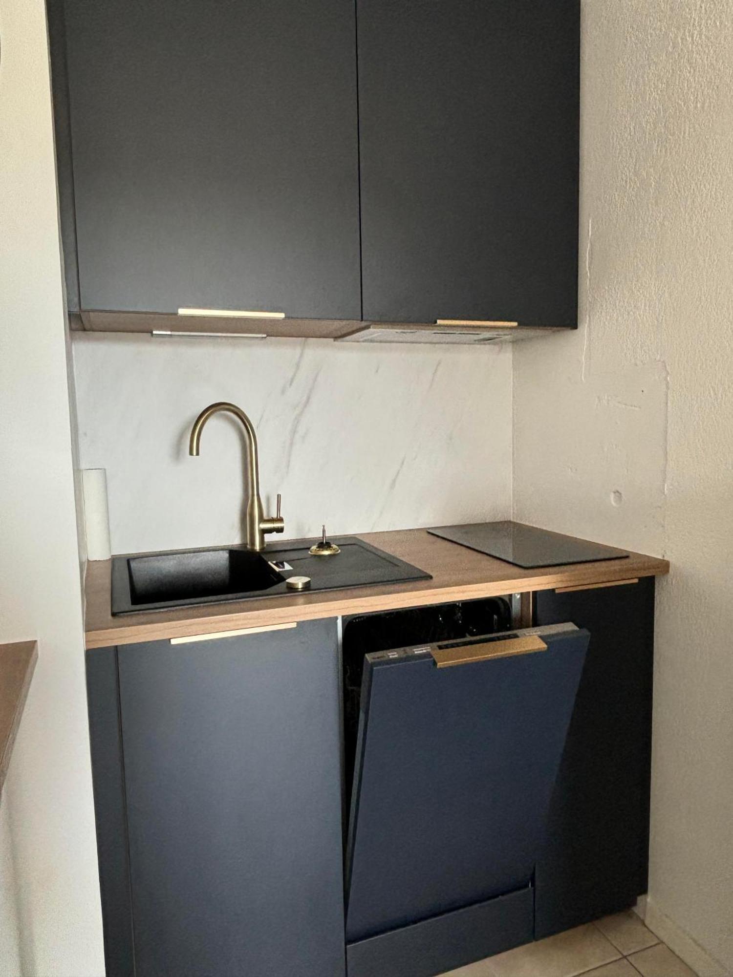 קיברון Appartement Studio 4 Personnes Dans Residence Avec Piscine מראה חיצוני תמונה